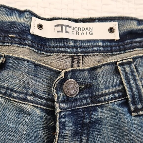 Jordan Craig Jeans Men's 36x32 Legacy Edition Straight Leg Relaxed EUC Med Wash - Picture 9 of 16